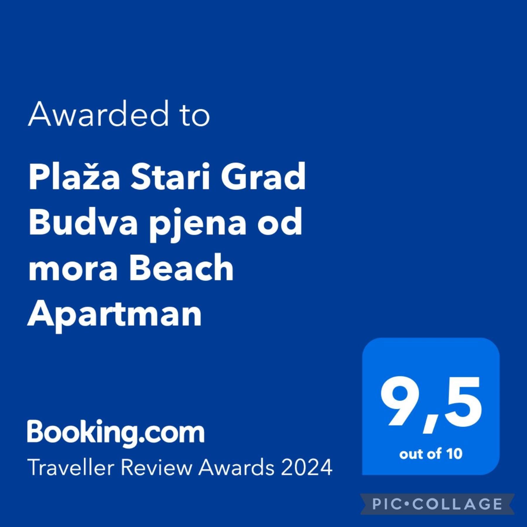 Plaza Stari Grad Pjena Od Mora * Budva